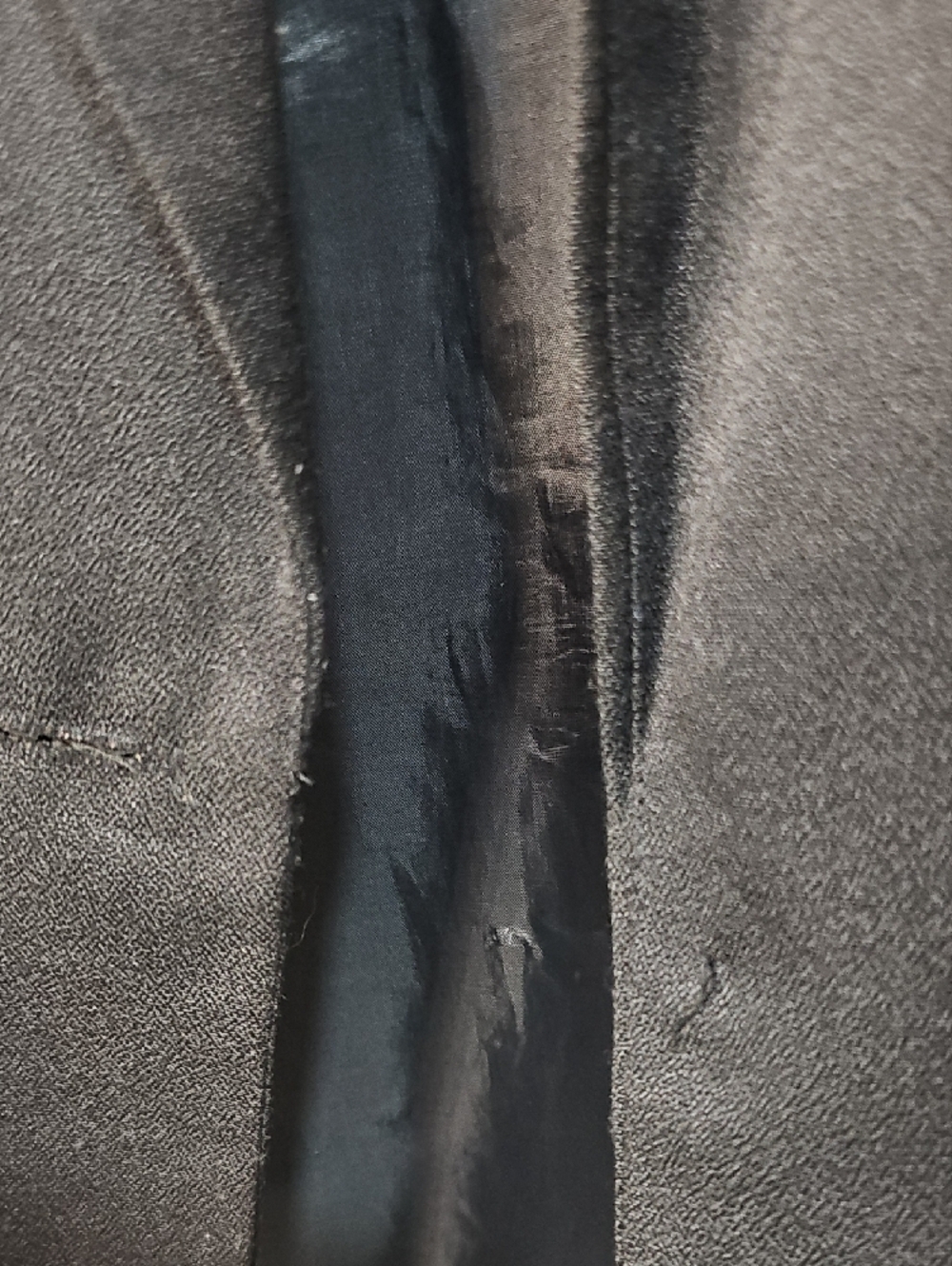 Vintage 90's Glam Leisure Rhinestone Black Blazer Size 8 Shimmer Jacket - Picture 12 of 14